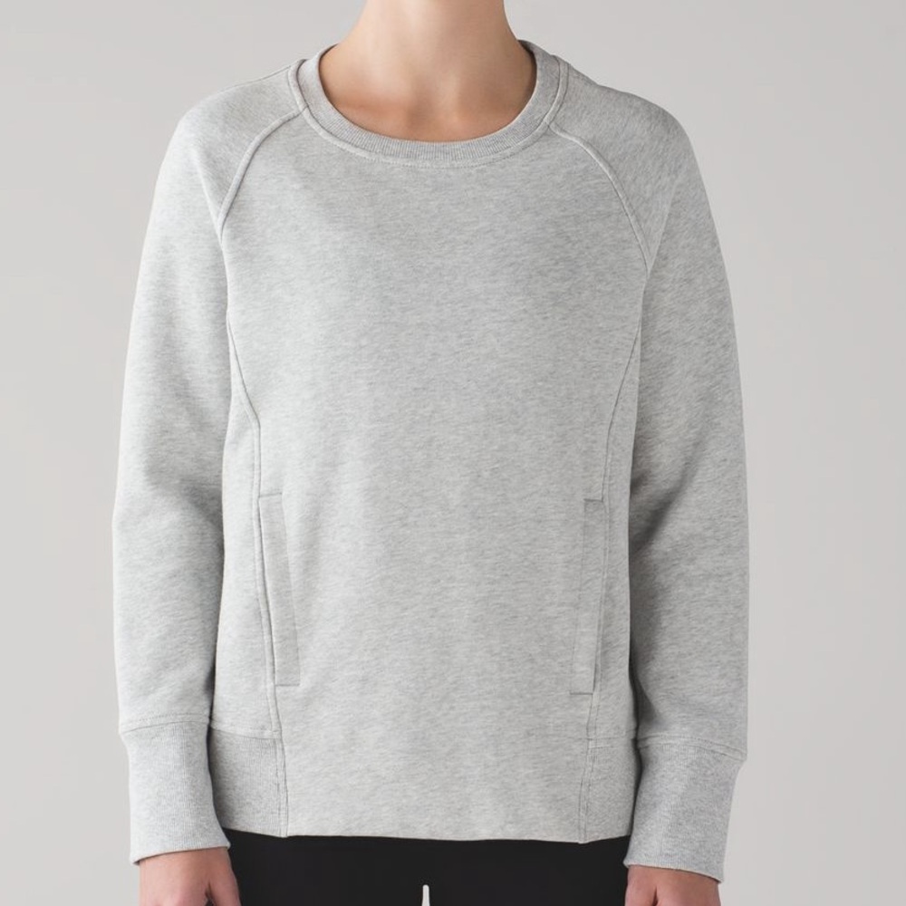 Target Light Gray Kids Long Sleeve Tee